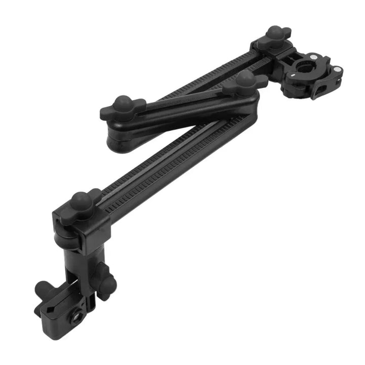 Smart umbrella holder, angled view