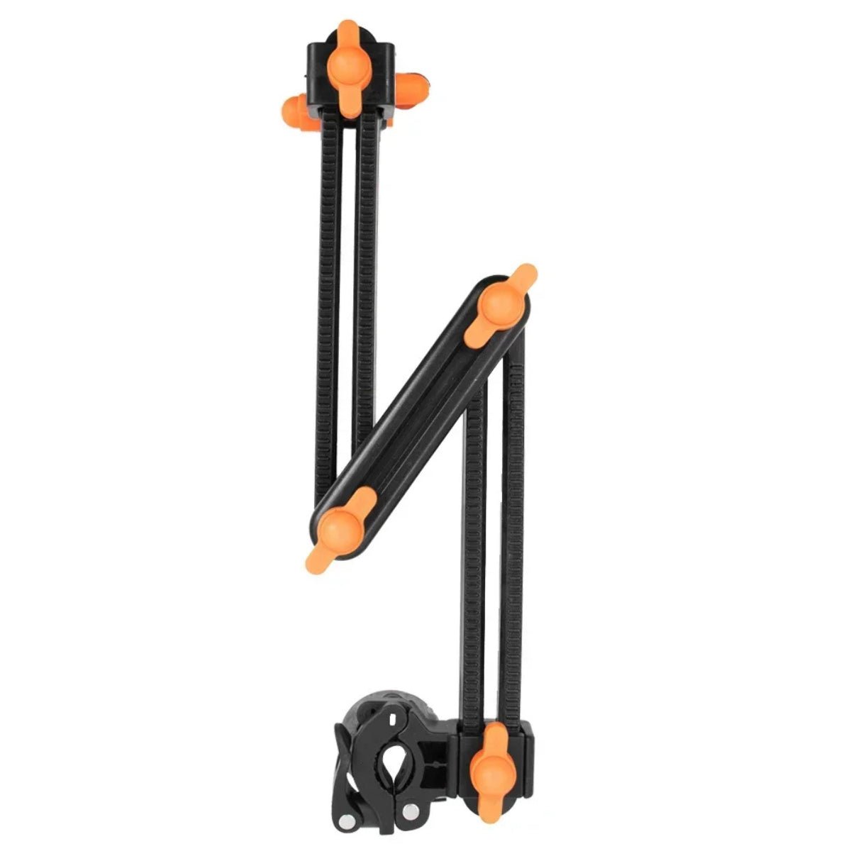 Smart umbrella holder with orange details, front view