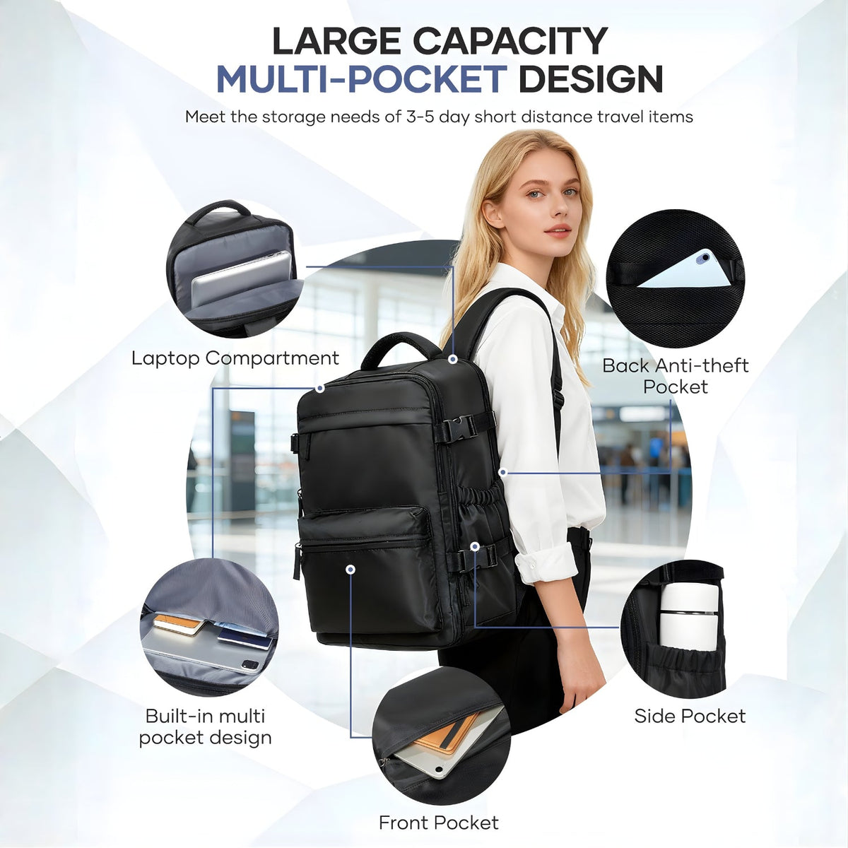 Product information: smart backpack Vacuum Edition
