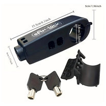Dimensions: smart handlebar lock Plus