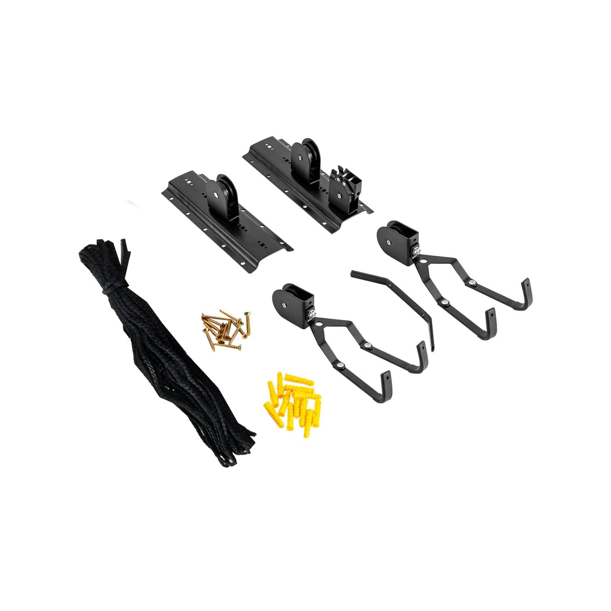 Smart bike ceiling mount with included parts