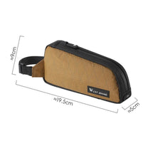 Dimensions: smart top tube bag for e-bikes