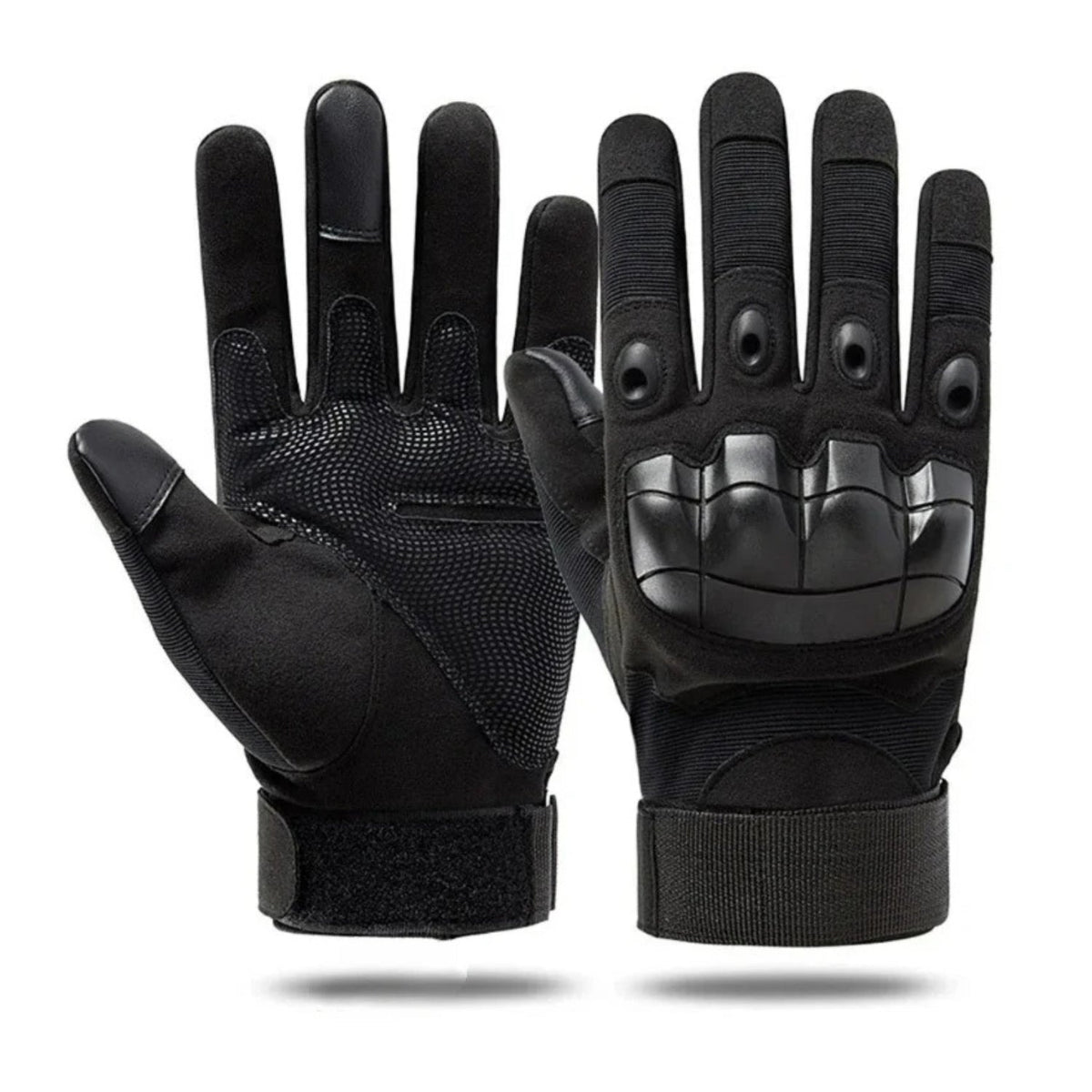 Smart gloves Military Edition in black, both pieces