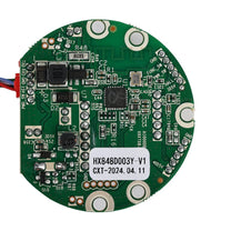 Control unit with display and cable for HX X8, back of the display