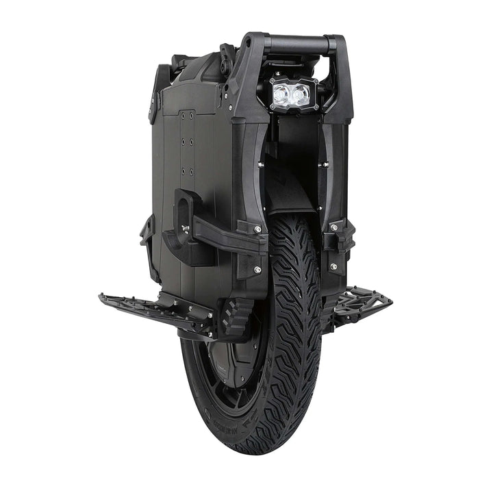 Leaperkim Veteran Sherman-L electric unicycle, front three-quarter view