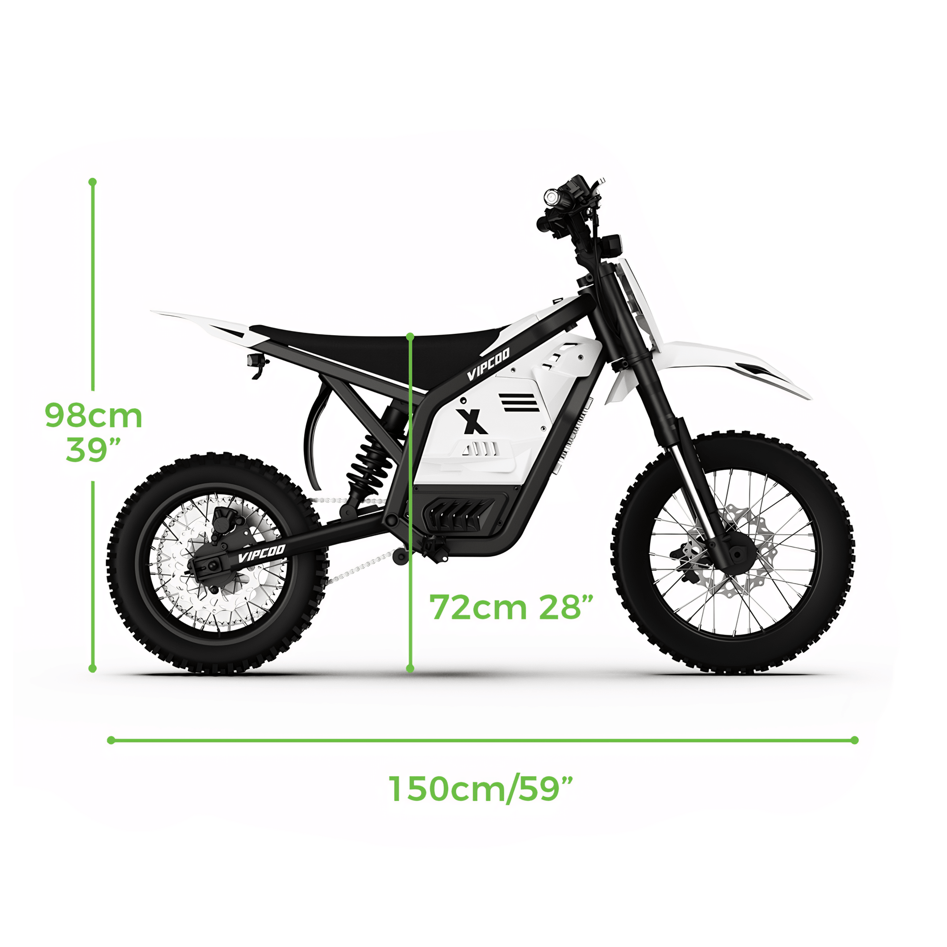 VIPCOO H2 - Electric cross - Wheelyshop