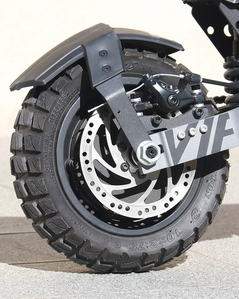 VIPCOO VS6 Pro front wheel and fork