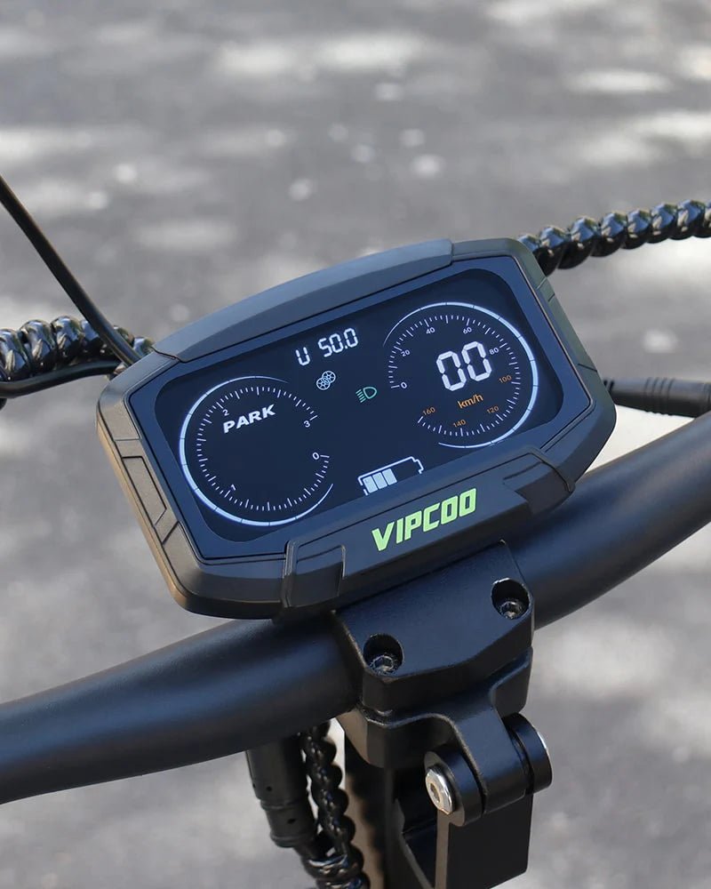 Close-up of the VIPCOO VS6 Pro display