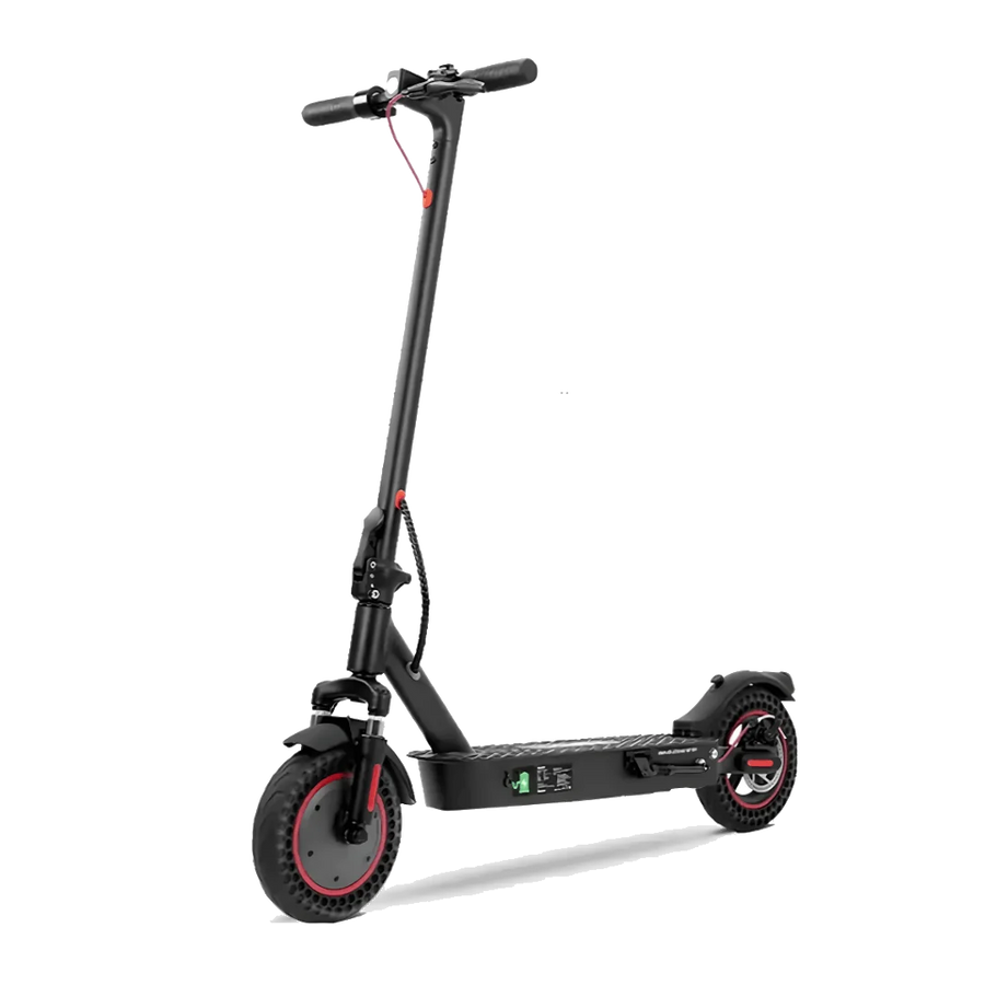 iScooter i9 Max electric scooter, front three-quarter view