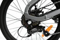 YANGOR H19 gears and chain in grey