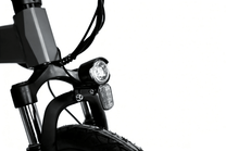 YANGOR H19 headlight in grey in close-up