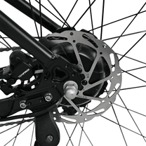 YANGOR H700 hub motor in close-up