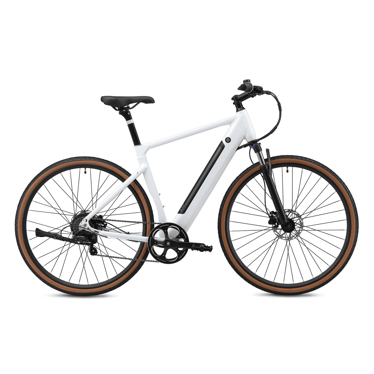 YANGOR H700 e-bike seen from the other side in white